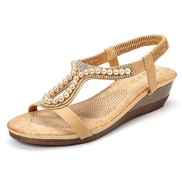 kaegreel wedges sandals 132196 beige