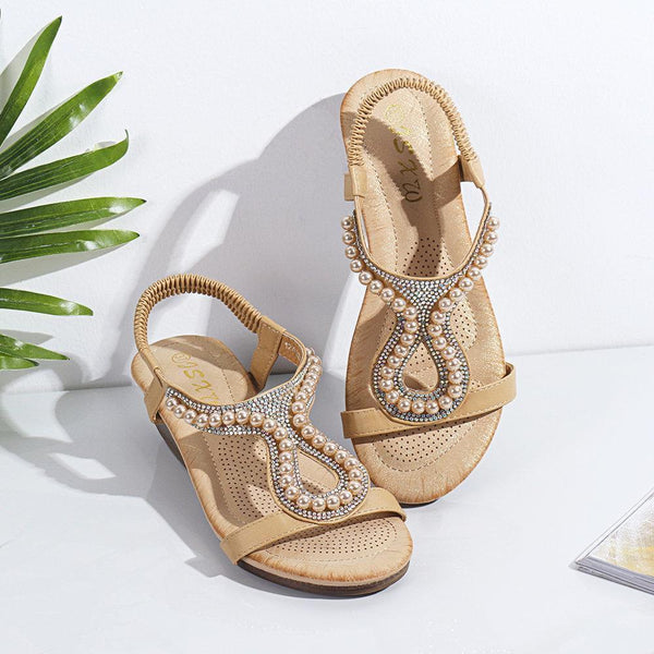 kaegreel wedges sandals 132196 beige