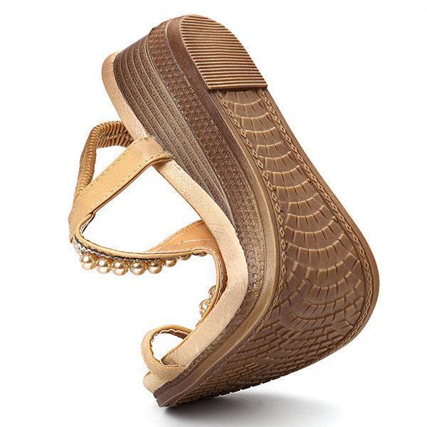 kaegreel wedges sandals 132196 beige