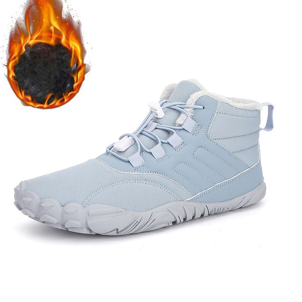 kaegreel winter barefoot shoes snow boots 31453 light blue