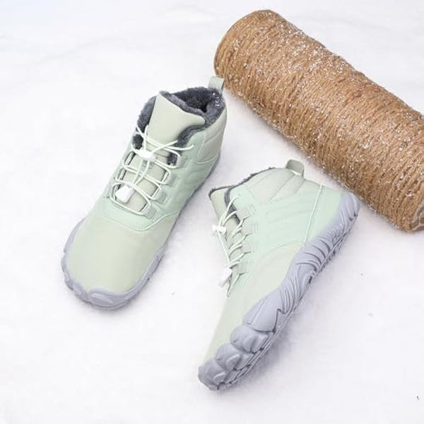 kaegreel winter barefoot shoes snow boots 31453 light green
