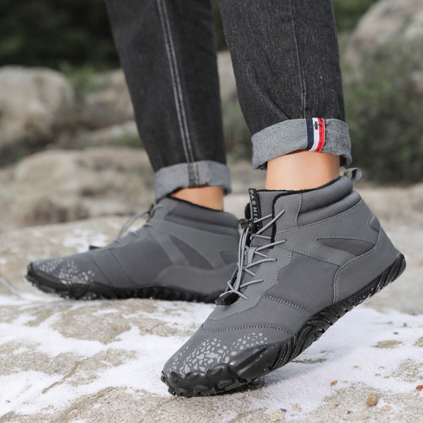 kaegreel winter barefoot shoes snow boots 31462 light gray