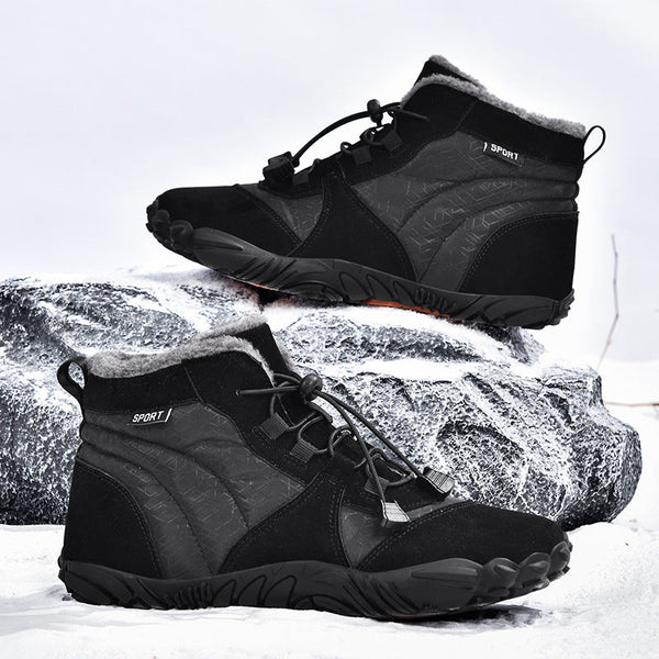 kaegreel winter barefoot shoes snow boots 31465 black 