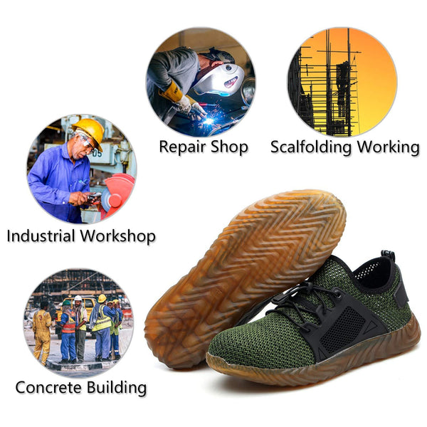 kaegreel work shoes 31159 green