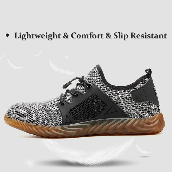 kaegreel work shoes 31159 light gray